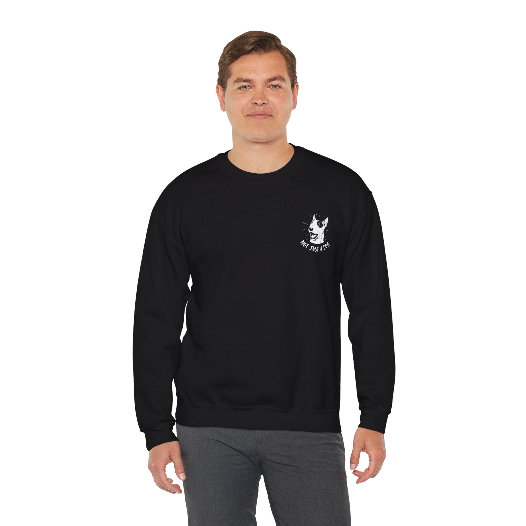 Not Just a Dog - Crewneck Sweatshirt v1 dark