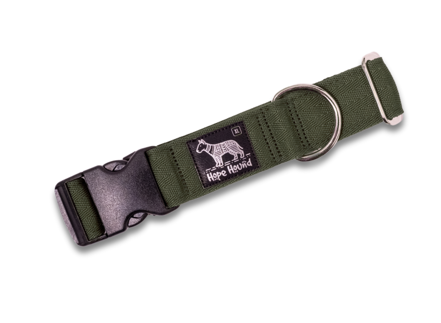khaki Green Core - Buckle Collar