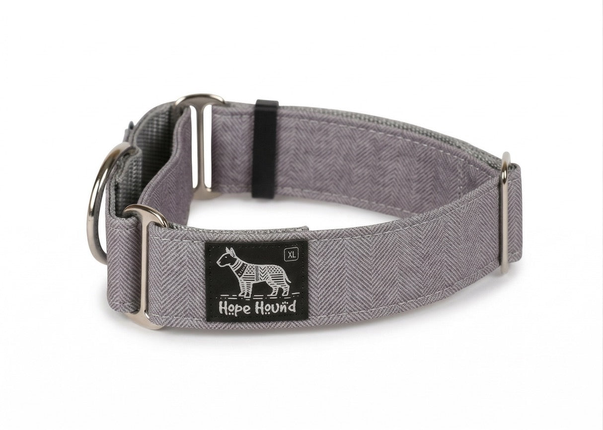 Grey Hatch - Martingale Collar