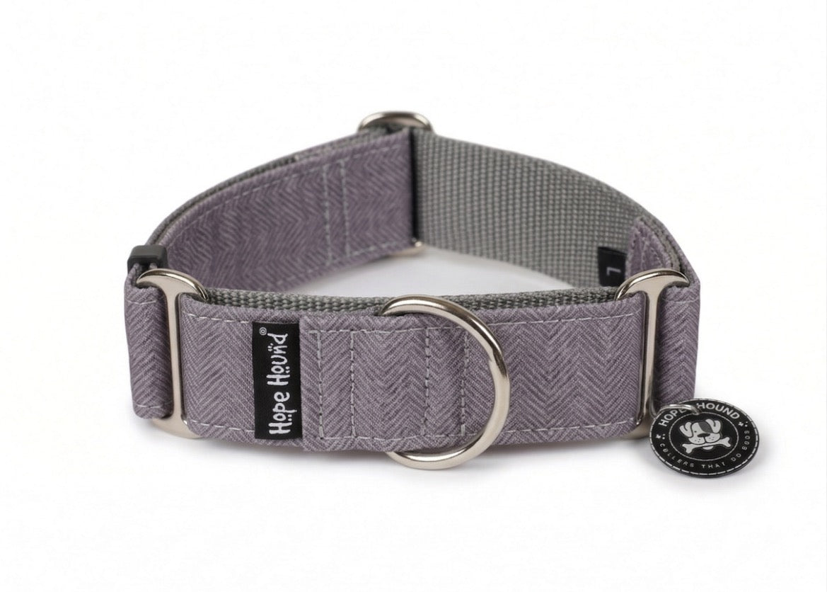 Grey Hatch - Martingale Collar