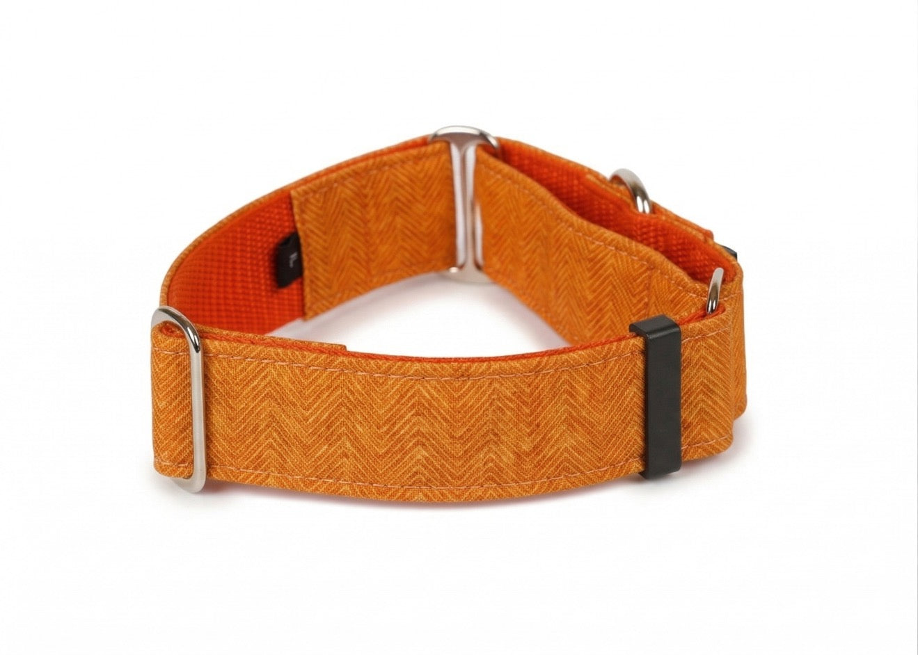 Orange Hatch - Martingale Collar